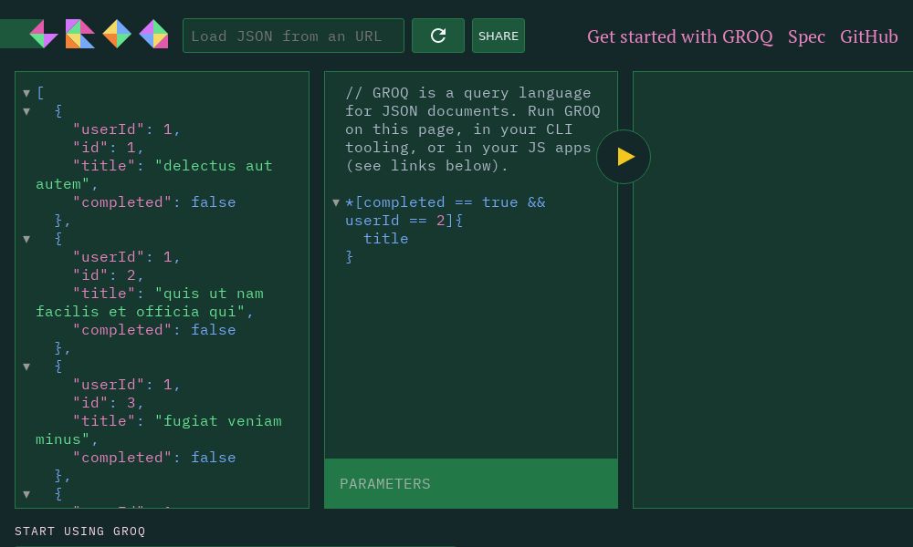 Screenshot of groq.dev