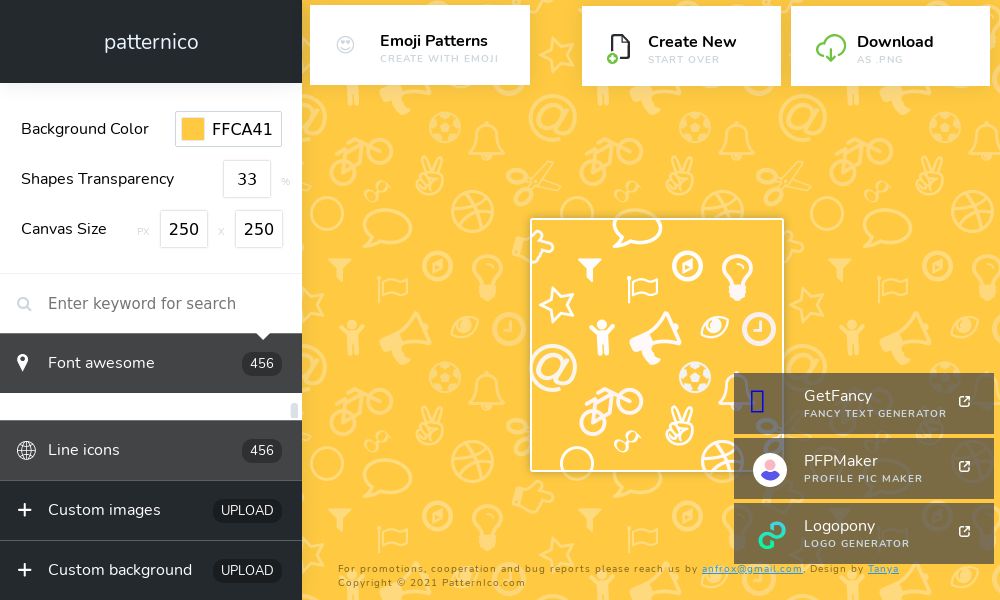 Screenshot of patternico