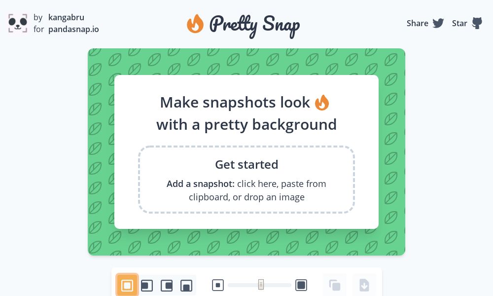 Screenshot of Pretty Snap