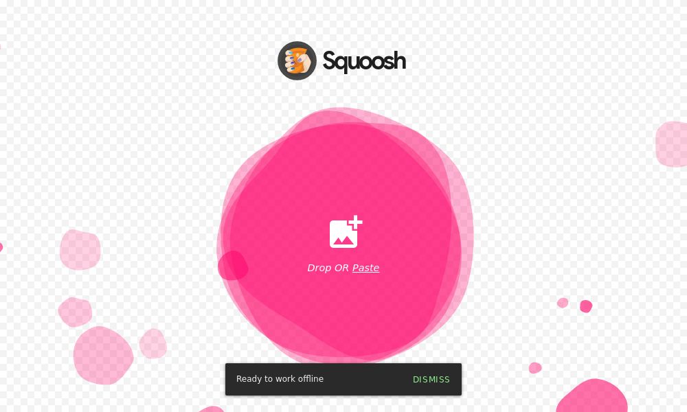 Screenshot of Squoosh
