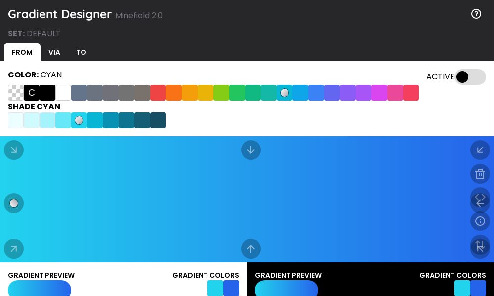Screenshot of Tailwind Gradient Designer